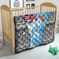 Fiji Day 2026 Quilt Masi Tapa Pattern With Palm Tree LT05 - Polynesian Pride