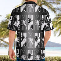 Bula Fiji Hawaiian Shirt Black Makare Masi Tapa Pattern LT05 - Polynesian Pride