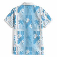 Bula Fiji Hawaiian Shirt White Makare Masi Tapa Pattern LT05 - Polynesian Pride