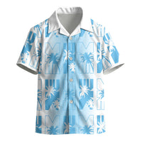 Bula Fiji Kid Hawaiian Shirt White Makare Masi Tapa Pattern LT05 - Polynesian Pride