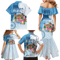 Fiji Day Family Matching Mermaid Dress and Hawaiian Shirt Proud To Be Fijian