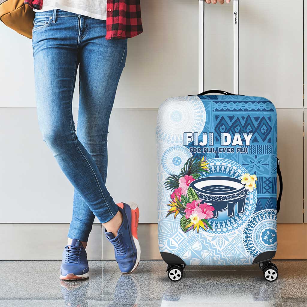 Fiji Day Luggage Cover Proud To Be Fijian LT05 - Polynesian Pride