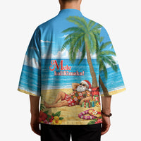 Hawaii Jolly Christmas Kimono Xmas Is Better At The Beach LT05 - Polynesian Pride