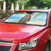 Hawaii Christmas Auto Sun Shade Have A Very Beachy Christmas LT05 - Polynesian Pride