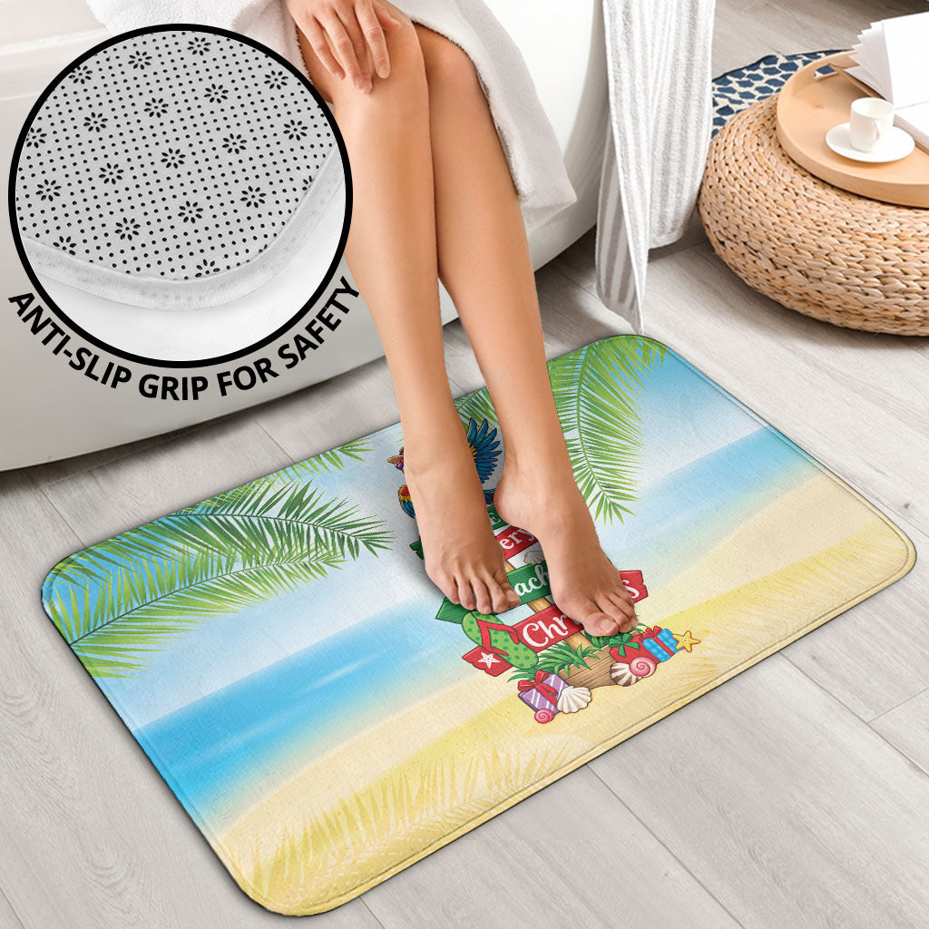 Hawaii Christmas Bathroom Set Have A Very Beachy Christmas LT05 - Polynesian Pride