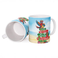 Hawaii Christmas Ceramic Mug Have A Very Beachy Christmas LT05 - Polynesian Pride