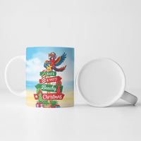 Hawaii Christmas Ceramic Mug Have A Very Beachy Christmas LT05 - Polynesian Pride