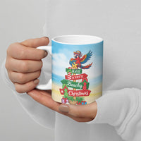 Hawaii Christmas Ceramic Mug Have A Very Beachy Christmas LT05 - Polynesian Pride