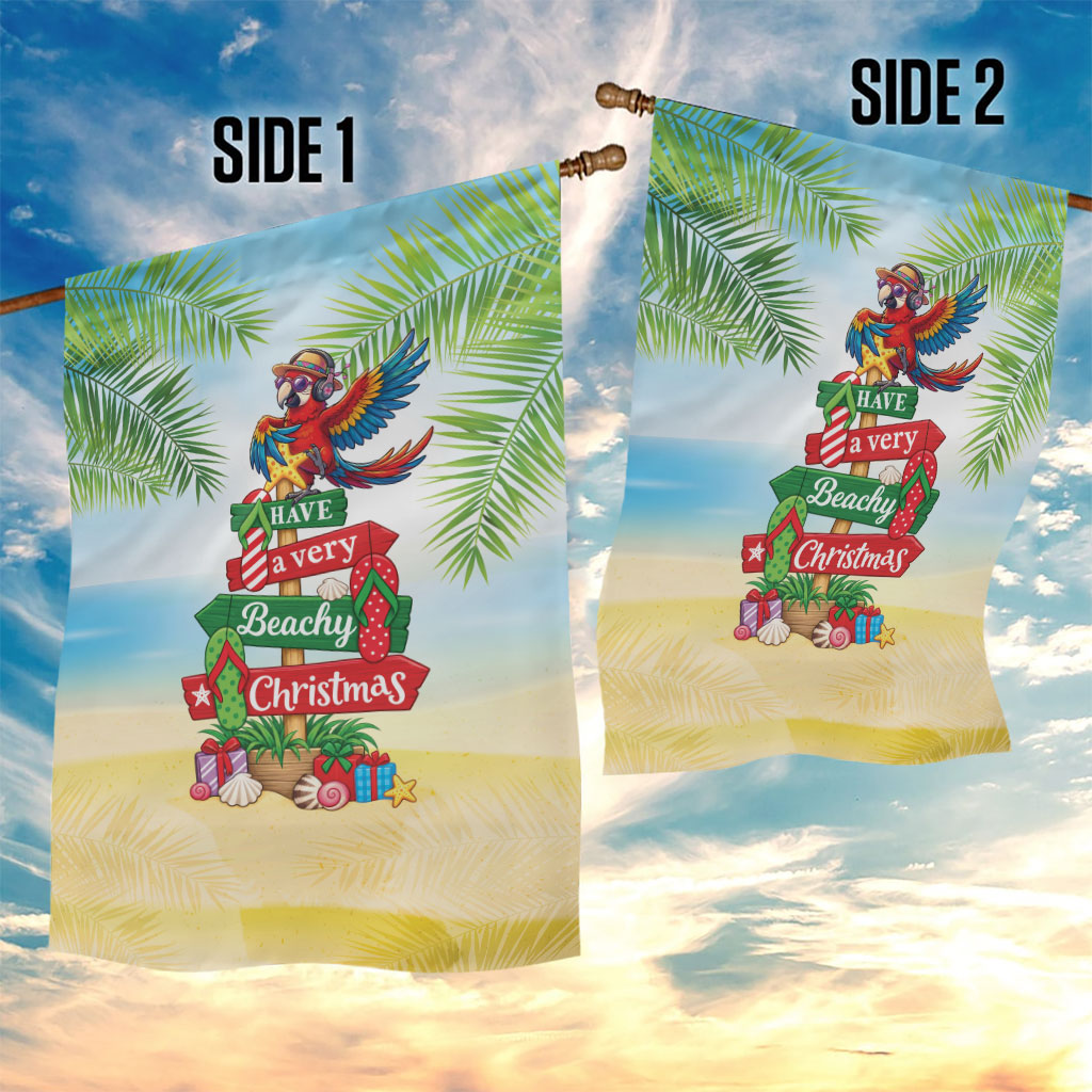 Hawaii Christmas Garden Flag Have A Very Beachy Christmas LT05 - Polynesian Pride