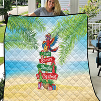Hawaii Christmas Quilt Have A Very Beachy Christmas LT05 Multicolor - Polynesian Pride