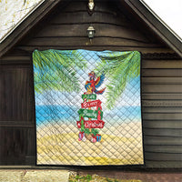 Hawaii Christmas Quilt Have A Very Beachy Christmas LT05 - Polynesian Pride
