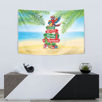 Hawaii Christmas Tapestry Have A Very Beachy Christmas LT05 - Polynesian Pride