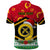 Personalized Vanuatu Christmas Polo Shirt Santa God Yumi LT05 - Polynesian Pride