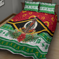 Vanuatu Christmas Quilt Bed Set Santa God Yumi LT05 - Polynesian Pride