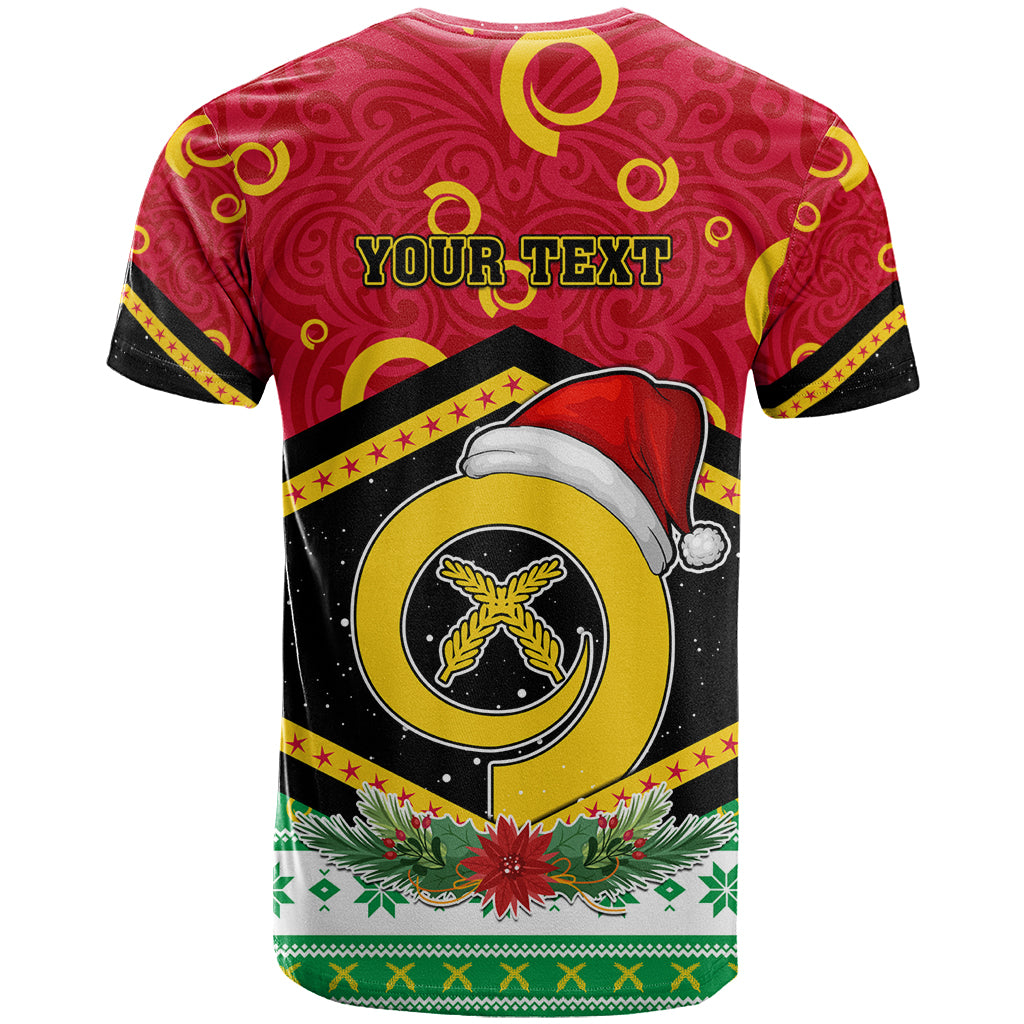 Personalized Vanuatu Christmas T Shirt Santa God Yumi LT05 - Polynesian Pride