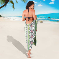 Hawaii Makahiki Turtle Sarong Green Tapa Pattern - Polynesian Pride