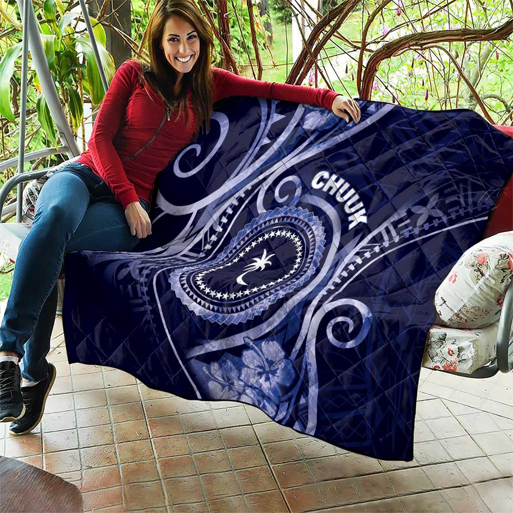 FSM Chuuk Quilt Ocean Floral Pattern