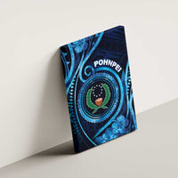 FSM Pohnpei Canvas Wall Art Ocean Floral Pattern