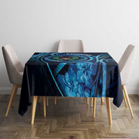 FSM Pohnpei Tablecloth Ocean Floral Pattern