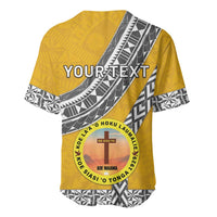 Personalised Anastasis College Baseball Jersey Tonga Unique Style - Polynesian Pride