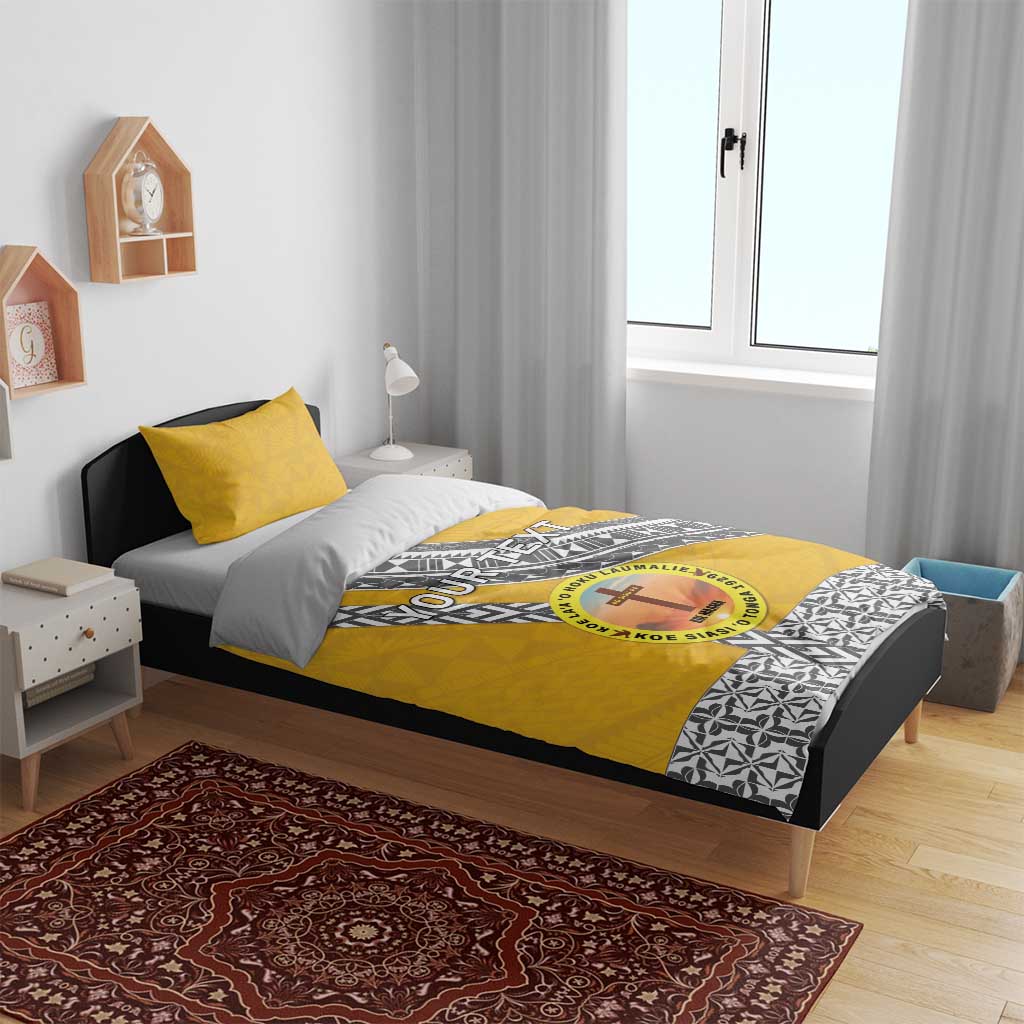 Personalised Anastasis College Bedding Set Tonga Unique Style - Polynesian Pride