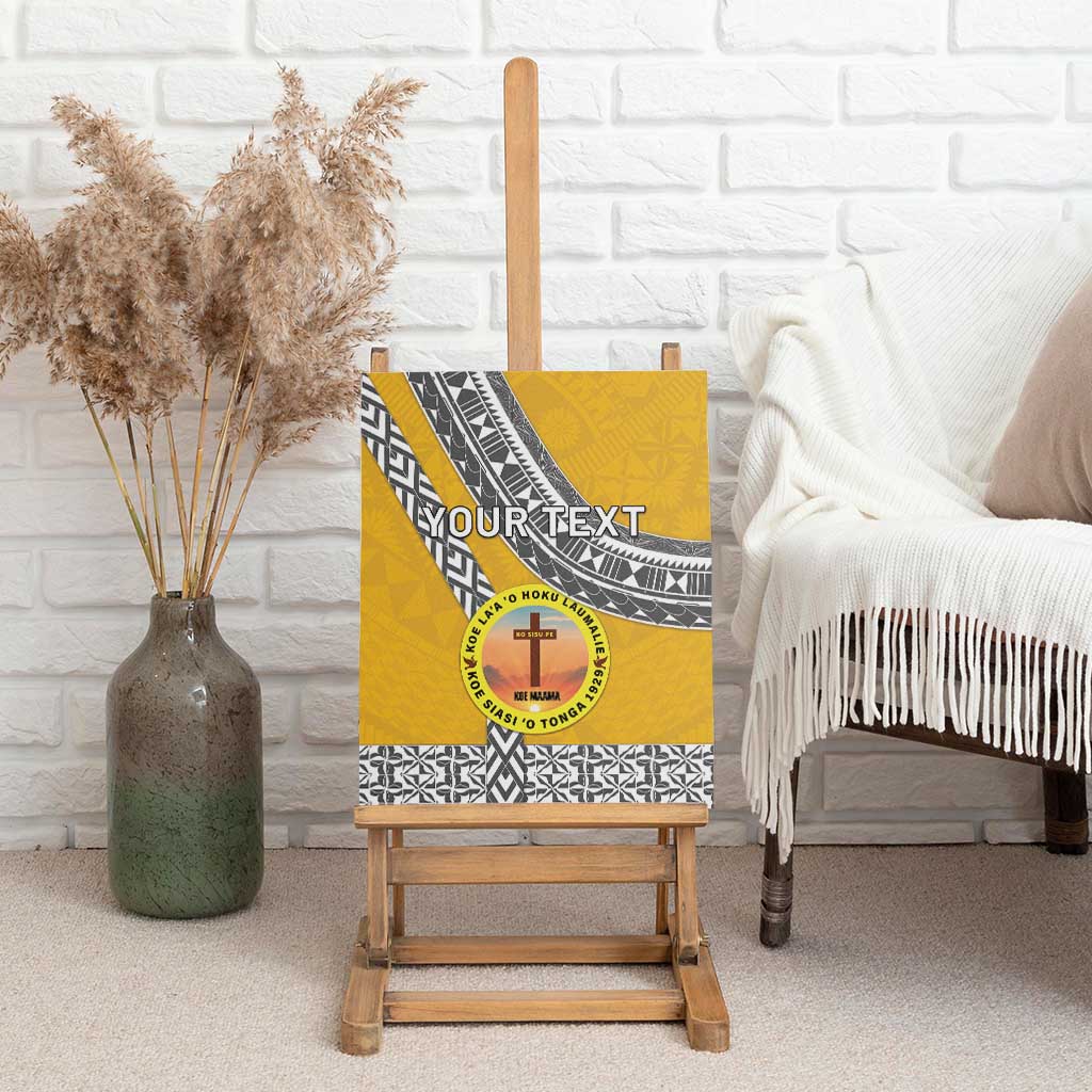 Personalised Anastasis College Canvas Wall Art Tonga Unique Style - Polynesian Pride