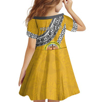 Personalised Anastasis College Family Matching Summer Maxi Dress and Hawaiian Shirt Tonga Unique Style LT05 - Polynesian Pride