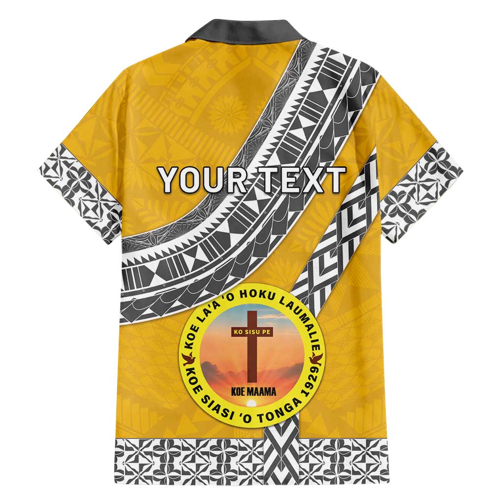 Personalised Anastasis College Family Matching Summer Maxi Dress and Hawaiian Shirt Tonga Unique Style LT05 - Polynesian Pride