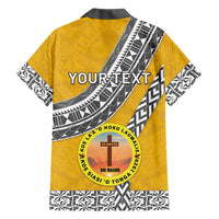Personalised Anastasis College Family Matching Summer Maxi Dress and Hawaiian Shirt Tonga Unique Style LT05 - Polynesian Pride