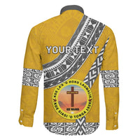 Personalised Anastasis College Family Matching Summer Maxi Dress and Hawaiian Shirt Tonga Unique Style LT05 - Polynesian Pride