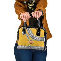 Personalised Anastasis College Shoulder Handbag Tonga Unique Style - Polynesian Pride