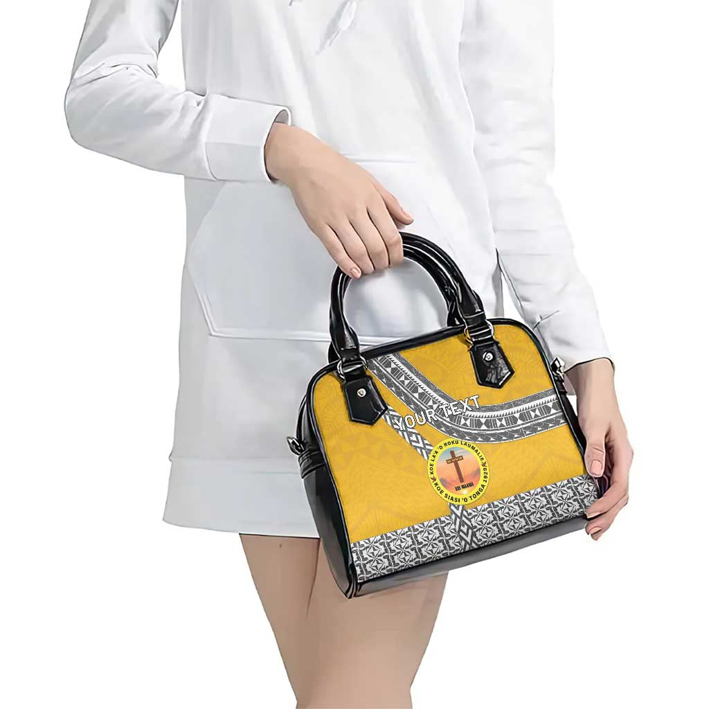 Personalised Anastasis College Shoulder Handbag Tonga Unique Style - Polynesian Pride