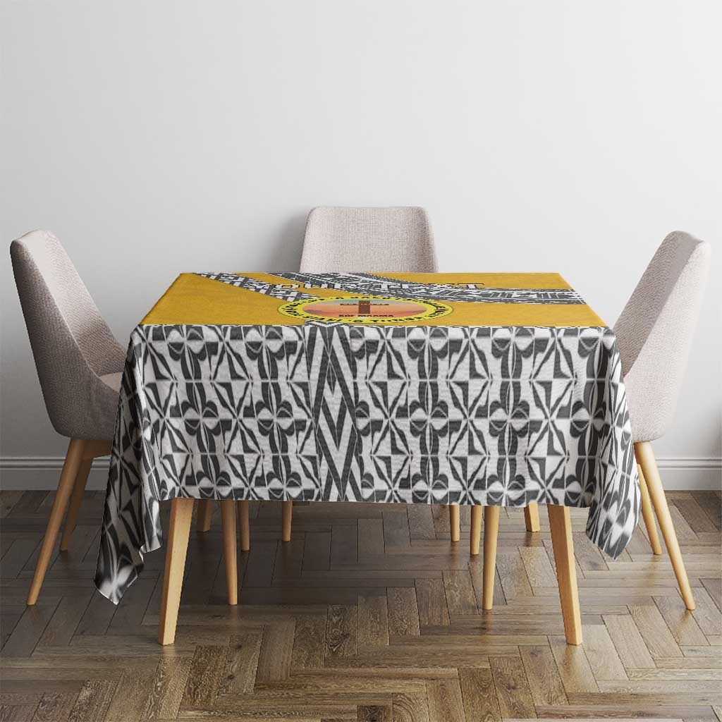 Personalised Anastasis College Tablecloth Tonga Unique Style - Polynesian Pride