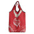 Heart Health Awareness Grocery Bag Polynesian Red Ribbon