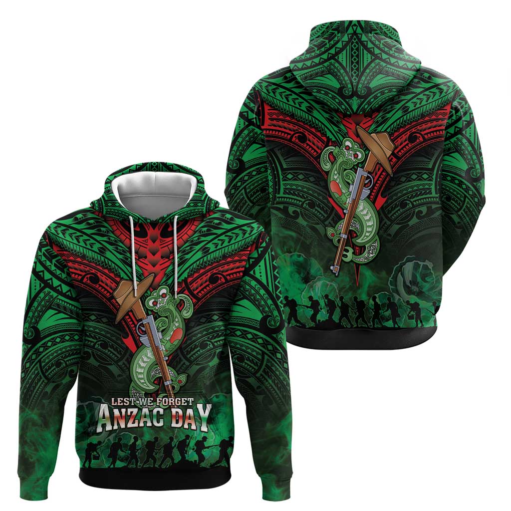 New Zealand ANZAC Day Hoodie Aotearoa Hei Tiki