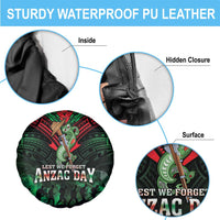 New Zealand ANZAC Day Spare Tire Cover Aotearoa Hei Tiki