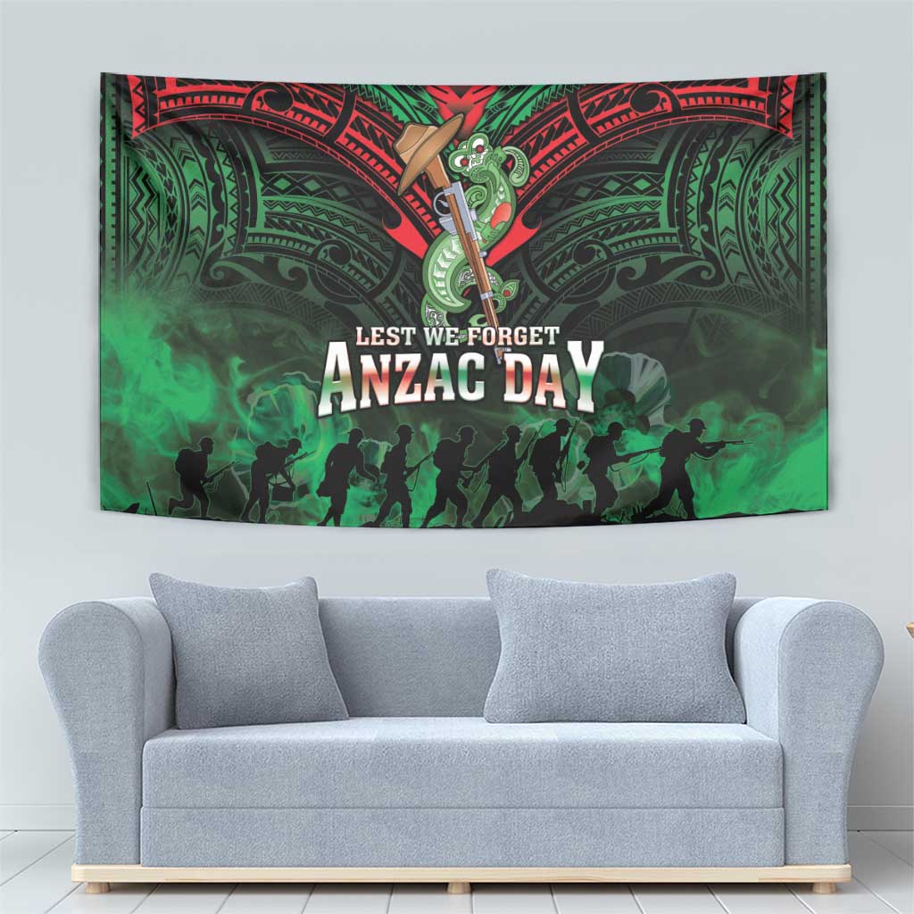 New Zealand ANZAC Day Tapestry Aotearoa Hei Tiki LT05 - Polynesian Pride