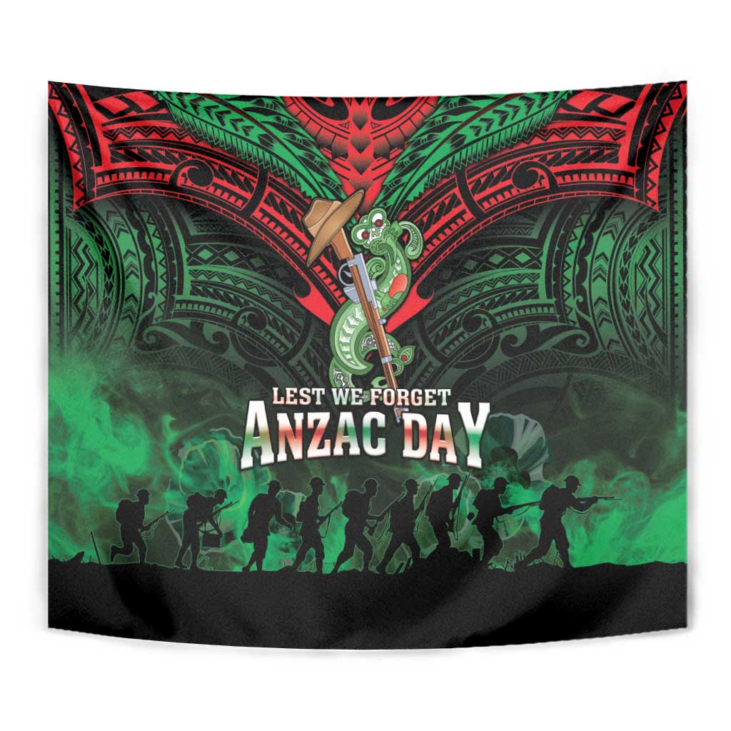New Zealand ANZAC Day Tapestry Aotearoa Hei Tiki LT05 - Polynesian Pride