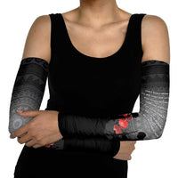 Cook Islands ANZAC Day Arm Sleeves Soldier Silhouette Remembrance