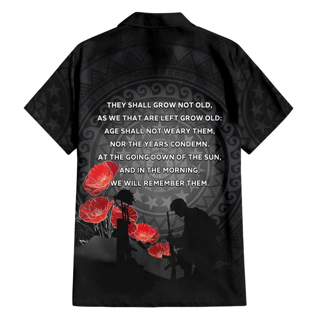 Cook Islands ANZAC Day Family Matching Mermaid Dress and Hawaiian Shirt Soldier Silhouette Remembrance