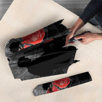 Cook Islands ANZAC Day Umbrella Soldier Silhouette Remembrance