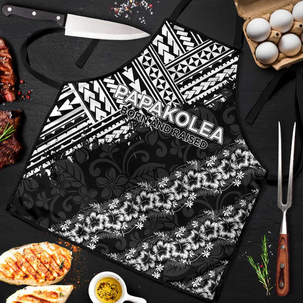 Hawaii Papakolea Born And Raised Apron Hawaiian Tribal Pattern
