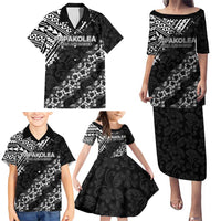 Hawaii Papakolea Born And Raised Family Matching Puletasi and Hawaiian Shirt Hawaiian Tribal Pattern