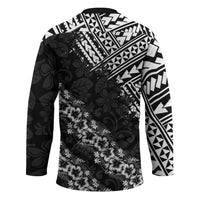 Hawaii Papakolea Born And Raised Hockey Jersey Hawaiian Tribal Pattern