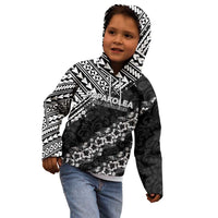 Hawaii Papakolea Born And Raised Kid Hoodie Hawaiian Tribal Pattern