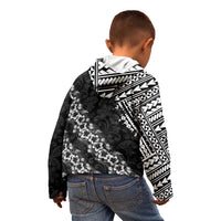 Hawaii Papakolea Born And Raised Kid Hoodie Hawaiian Tribal Pattern