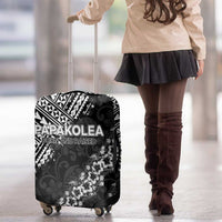 Hawaii Papakolea Born And Raised Luggage Cover Hawaiian Tribal Pattern
