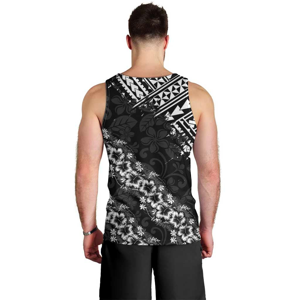Hawaii Papakolea Born And Raised Men Tank Top Hawaiian Tribal Pattern