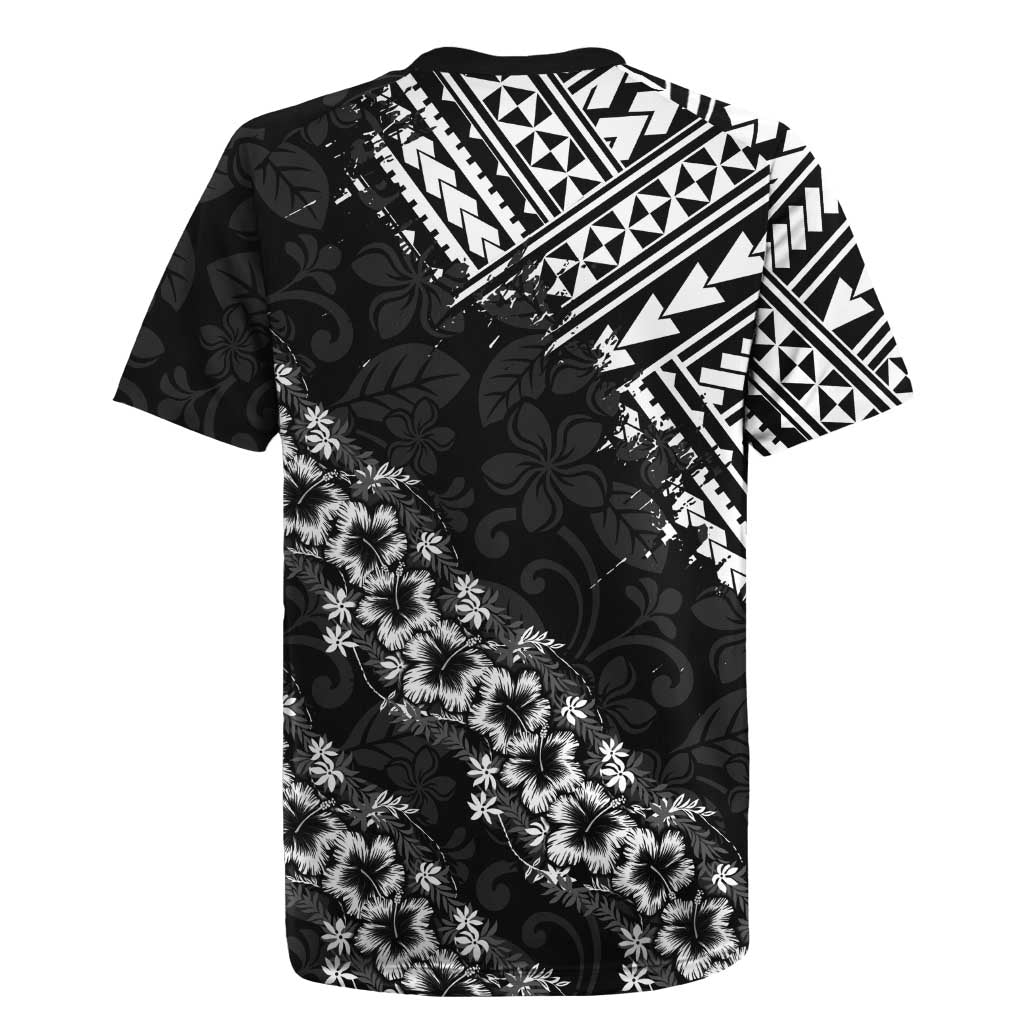 Hawaii Papakolea Born And Raised Rugby Jersey Hawaiian Tribal Pattern