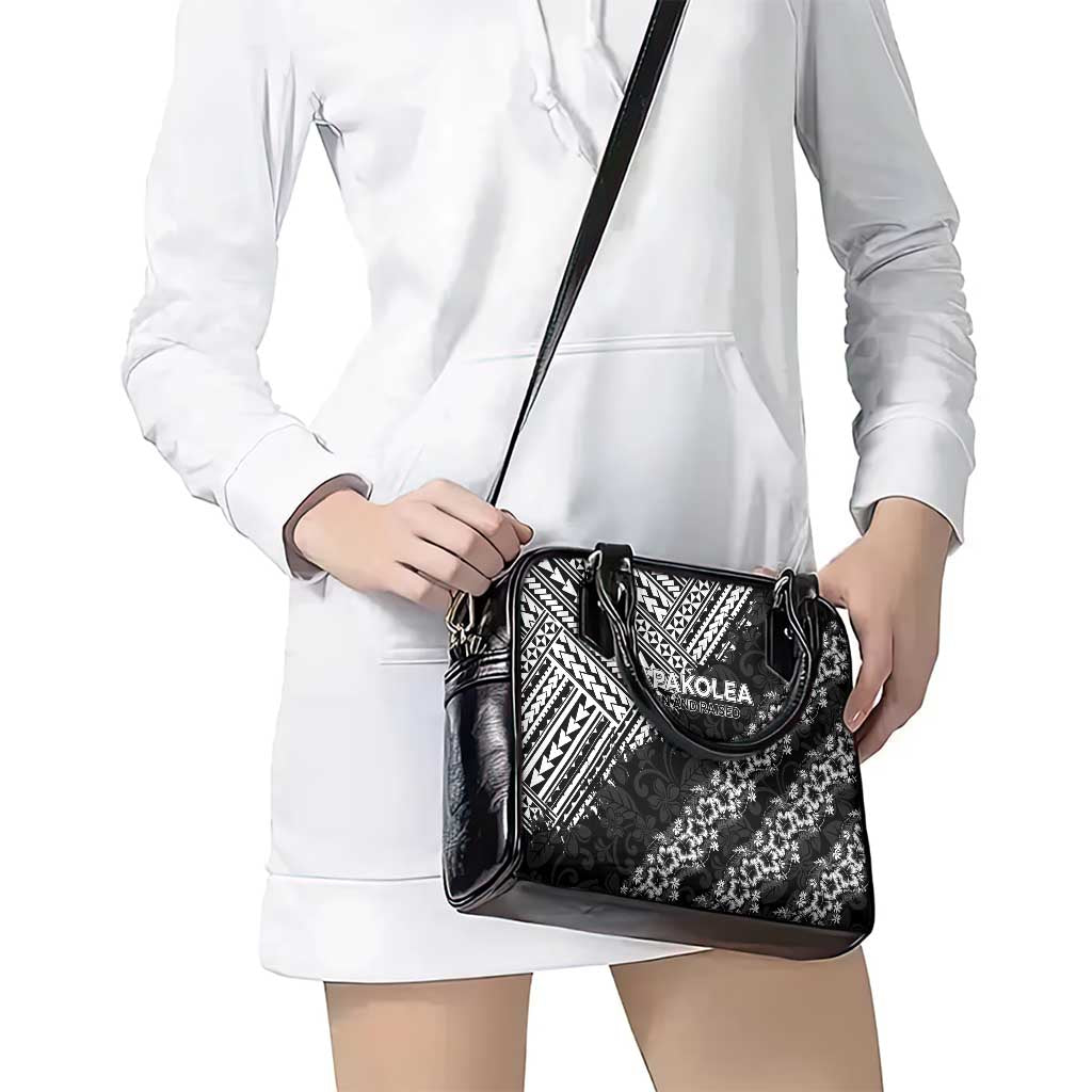 Hawaii Papakolea Born And Raised Shoulder Handbag Hawaiian Tribal Pattern
